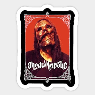 Corey Red Angel Sticker